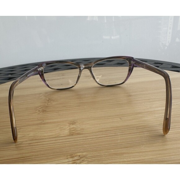 Project Nude A1004 Women's Eyeglasses 53-16-140 Rust Brown Marble FRAMES ONLY - Picture 3 of 10